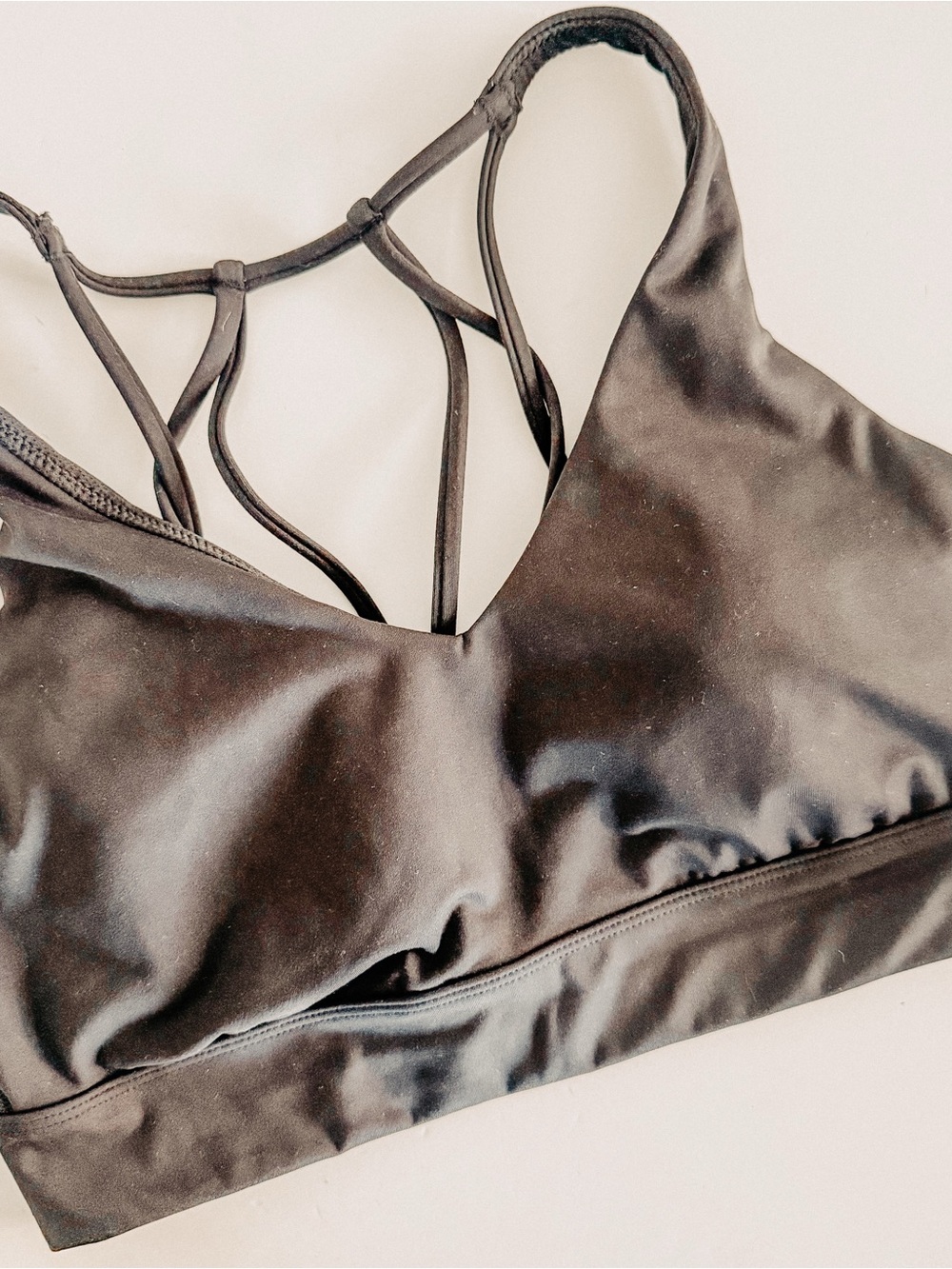 All In Motion Black Sports Bra. Size Medium